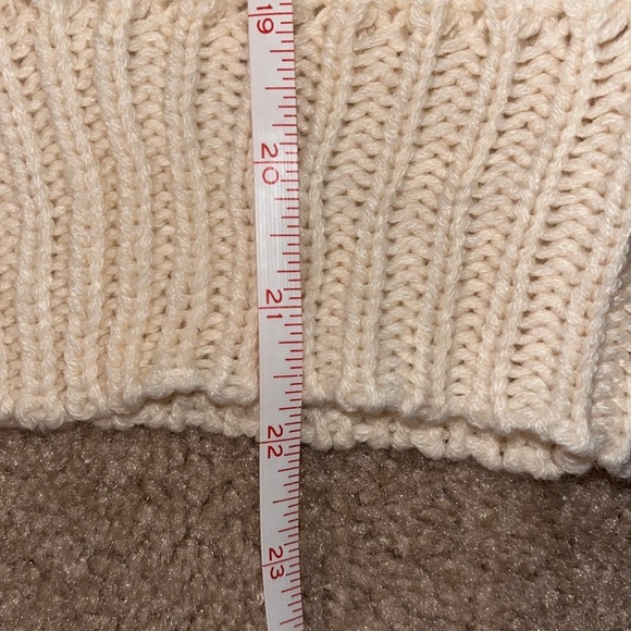 Blu Pepper Cream Knit Cardigan - Picture 11 of 11